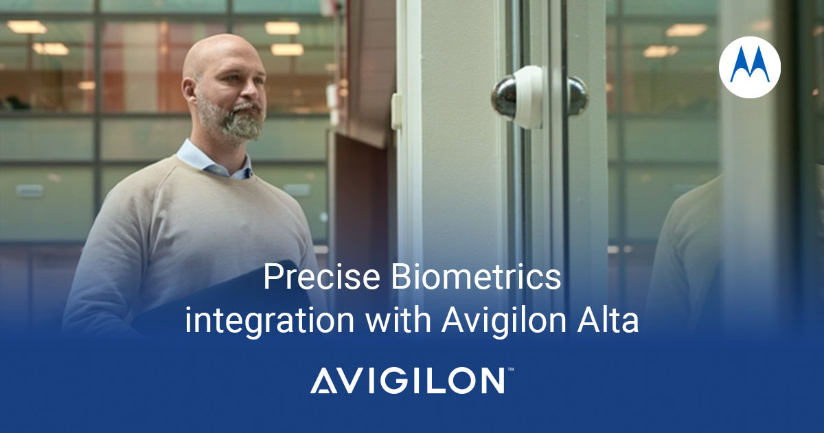 Avigilon Integration with Precise Biometrics