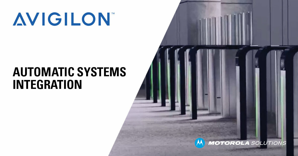 Avigilon Openpath Door Access & Automatic Systems Turnstile
